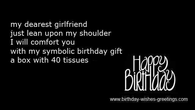 40th birthday husband funny quotes