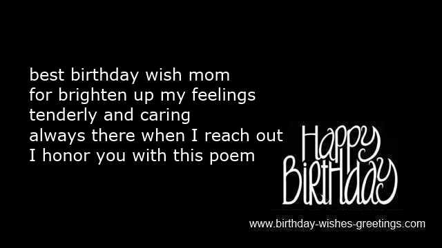 mother birthday wishes toddlers