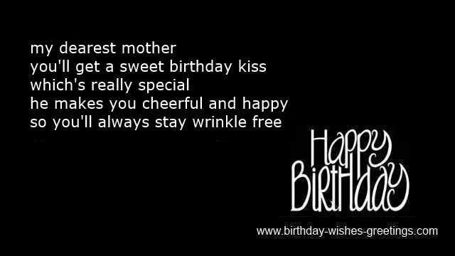 happy birthday greetings mother