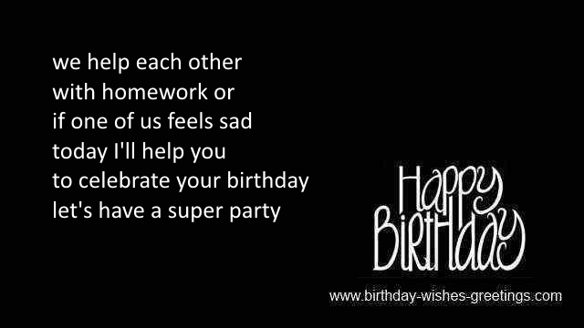 special birthday sayings close friend