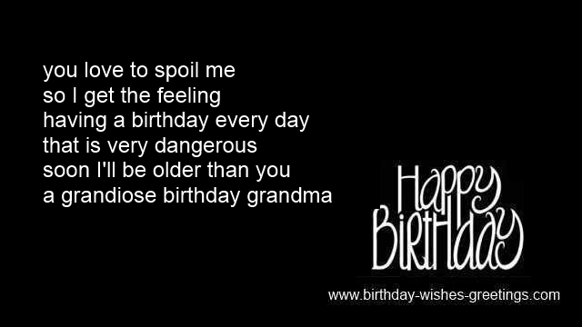 catholic grandma birthday poems