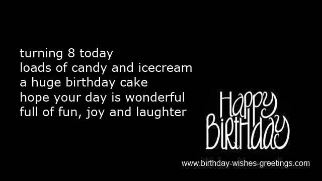 8 year old boy birthday quotes