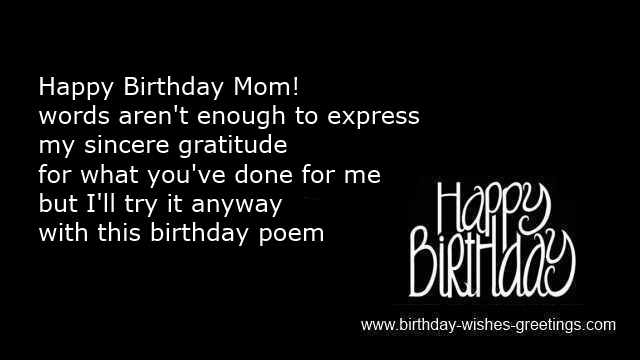 birthday quotes mom