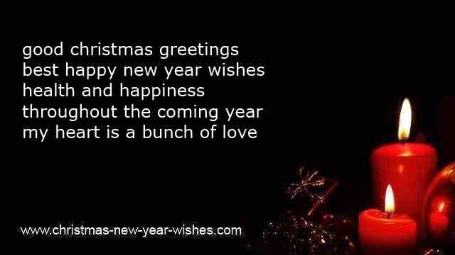 best christmas happy new year messages