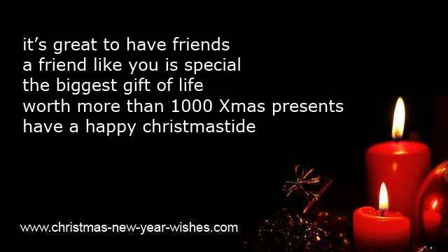 christmas poems friends