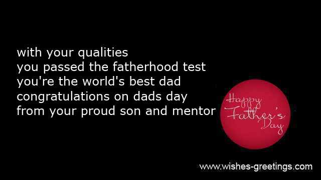 humorous fathers day card messages