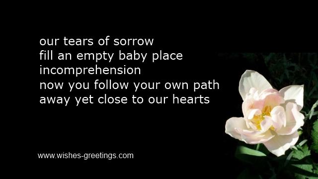 grief sentiments loss unborn baby