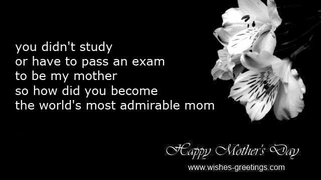 best humorous poems mother day