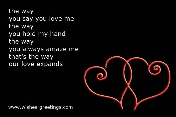 short valentines poems for him
