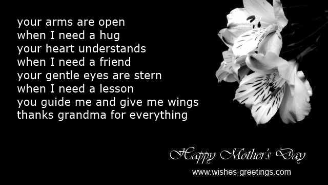 mothersday poems for grandmother