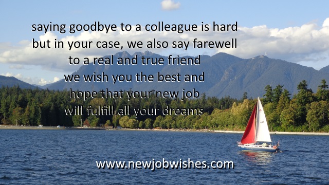 job farewell speech